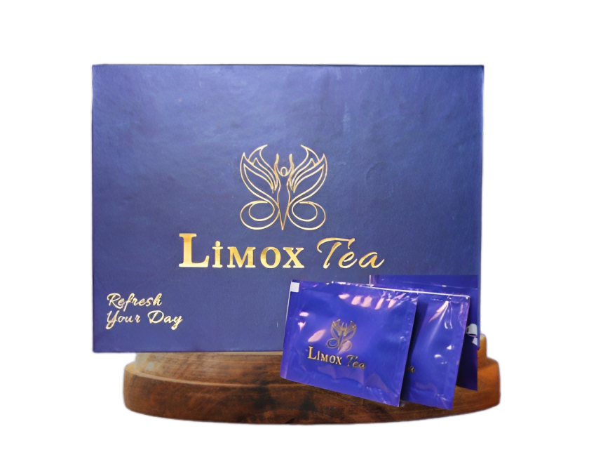 Limox Tea Detox Tea - your companion for natural weight loss and body cleansing. 60 sachets for a month's supply