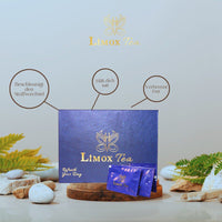 Thumbnail for Limox Tea Detox Tea - your companion for natural weight loss and body cleansing. 60 sachets for a month's supply